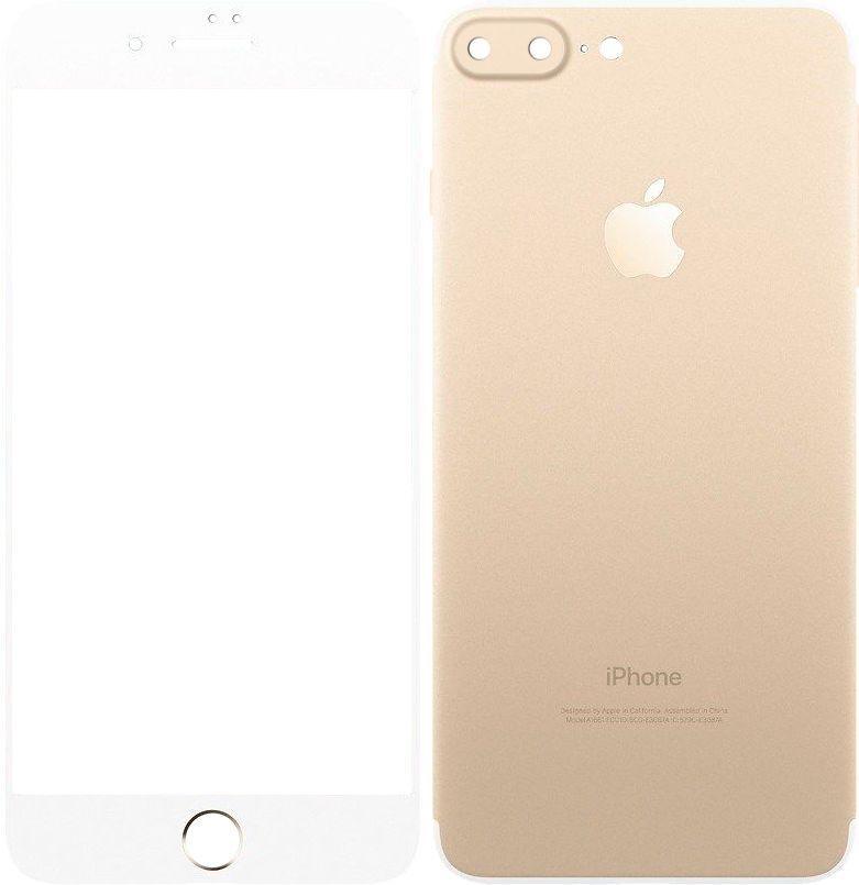 

Защитное стекло TOTO Metal Tempered Glass 0.2 mm front and back iPhone 7 Plus Gold #I/S