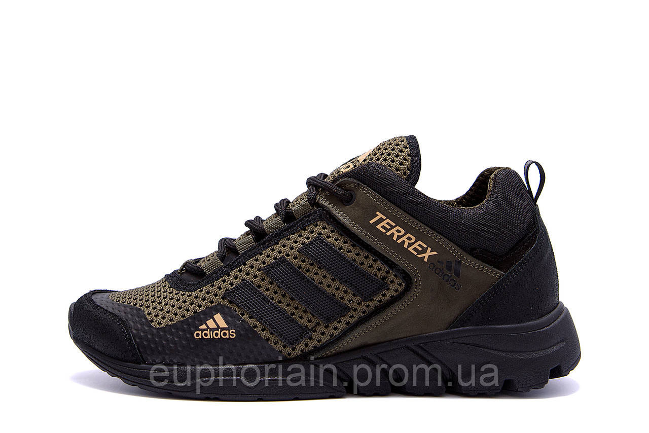 

Мужские летние кроссовки сетка Adidas Terrex (реплика), Хаки