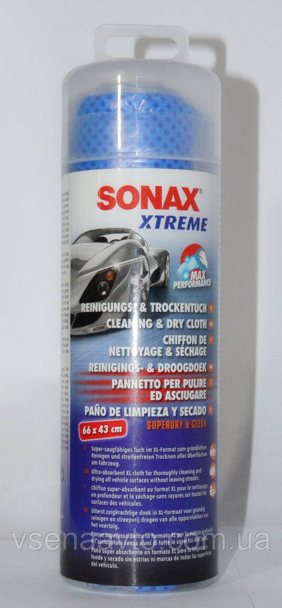 

Тряпка для автомобиля супер-абсорбирующая 66x43 Sonax Xtreme в тубе