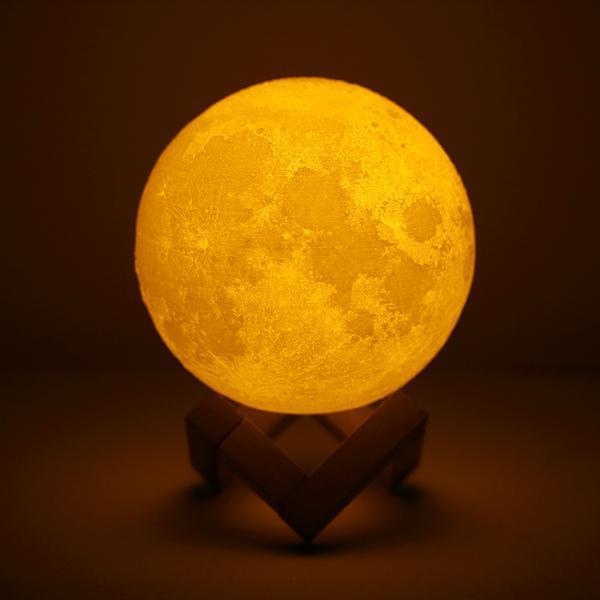 

Настольный светильник ночник Луна 12 см Magic 3D Moon Light Touch Control, Белый