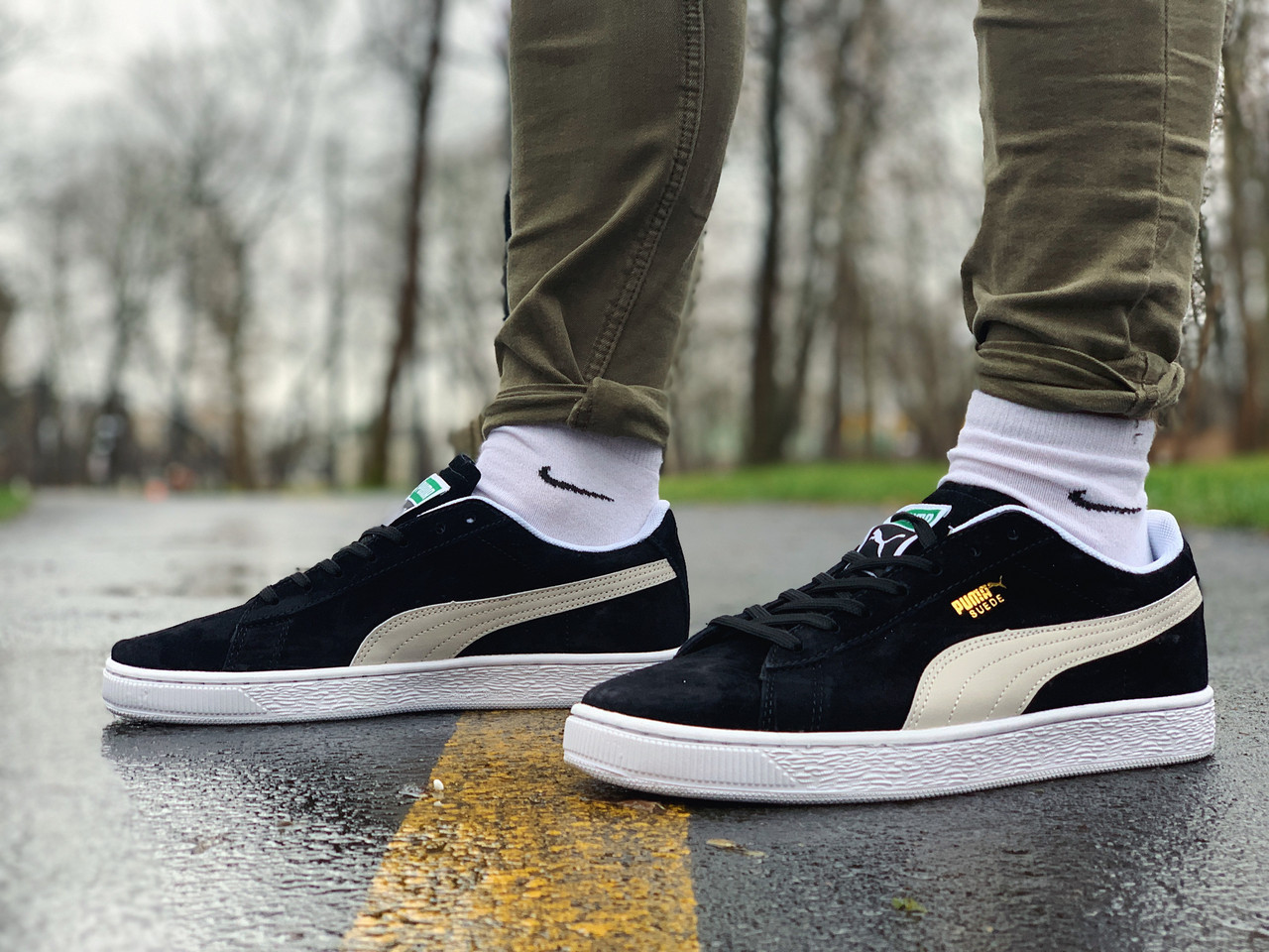 

Мужские Кроссовки натуральная замша Puma Suede Пума Суеде (41,42,43,44,45) 44 (PD-1