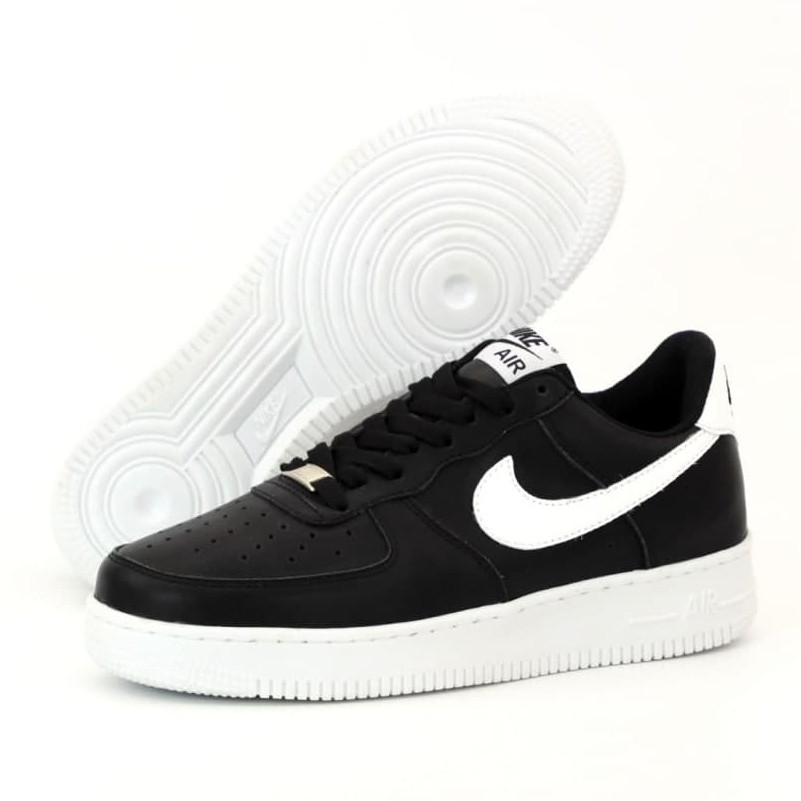 

Мужские кроссовки Nike Air Force 1 Low, кожа, черный, Вьетнам 44 (КД-4)