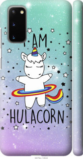 

Чехол на Samsung Galaxy S20 I'm hulacorn "3976c-1824-15920, Голубой