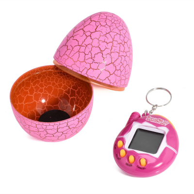 

Игрушка электронный питомец Тамагочи в Яйце Динозавра KS Eggshell Game Pink SKL25-150676