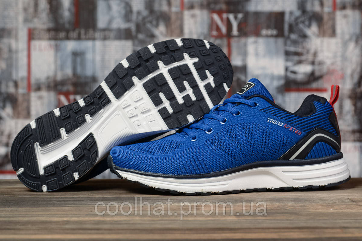 

Кроссовки мужские BaaS Ploa Running, синие; верх- Текстиль, ( ! Наличие►: 43 ◄)