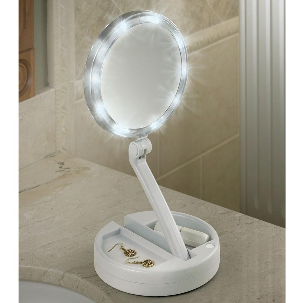 

Складное зеркало для макияжа с Led подсветкой My Fold Away Mirror