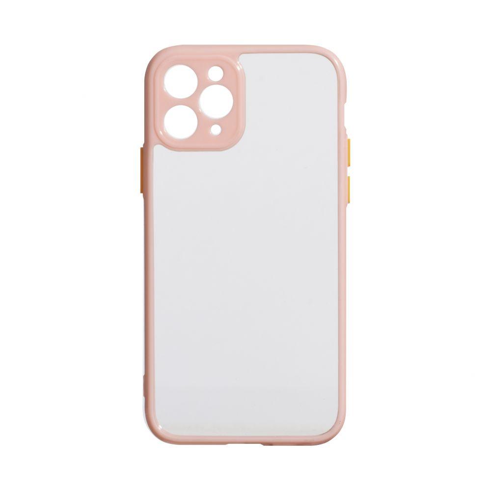 

Чехол Frame Clear для Iphone 11 Pro Max Цвет Розовый