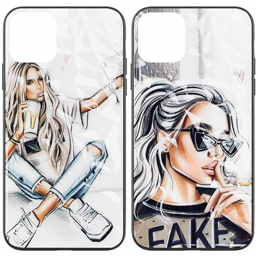 

TPU+PC чехол Prisma Ladies для Apple iPhone 12 Pro / 12 (6.1)