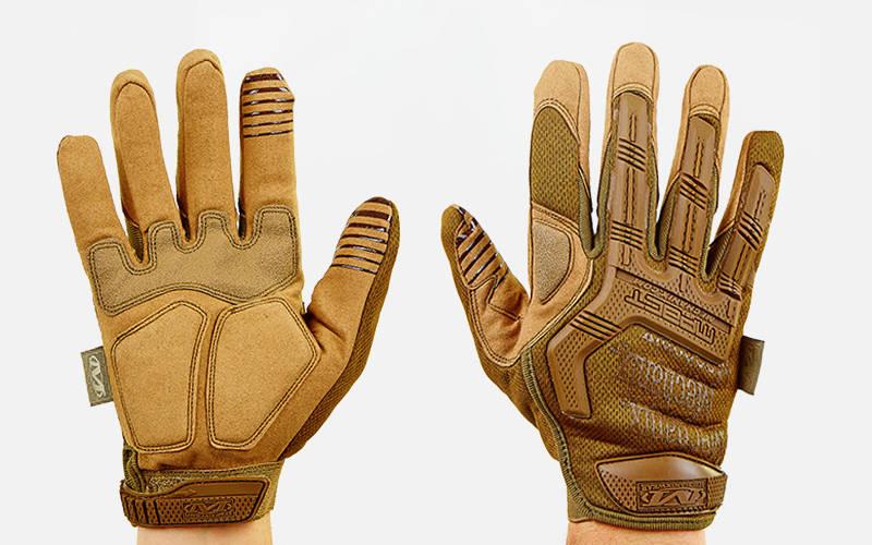 

Тактические перчатки с закрытыми пальцами MECHANIX MPACT BC-5622, XL Хаки