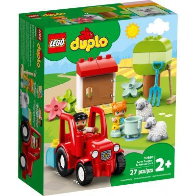 

Конструктор LEGO DUPLO Town Фермерский трактор и животные (10950)