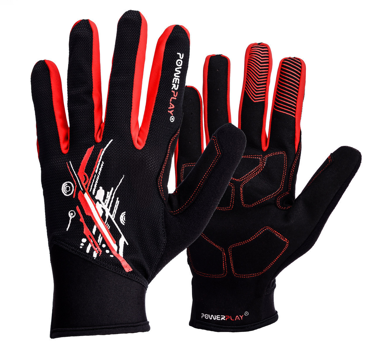 

Велорукавички PowerPlay 6607 XXL Чорно-червоні (PP_6607_XXL_Red/Black)