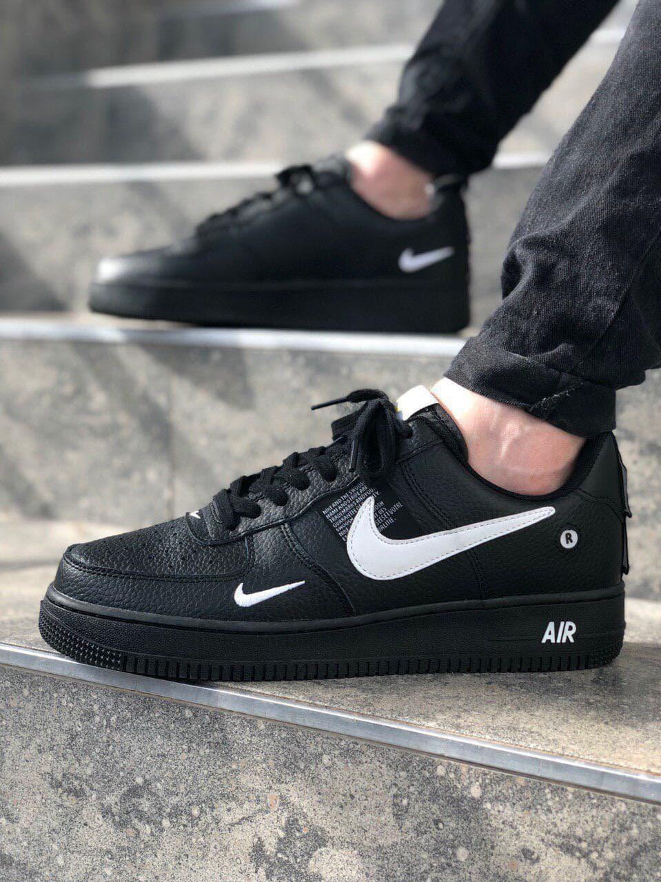 

Женские кроссовки Nike Air Force 1 07 Lv8 Ultra Black / Найк Аир Форс 1 07 Лв8 Ультра Черные, Черный