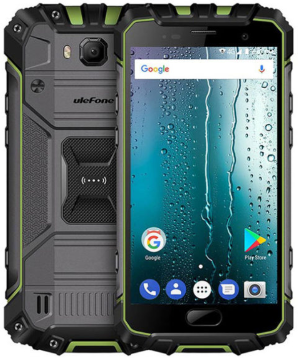 

Смартфон противоударный с функцией нфс и мощной батареей UleFone Armor 2S green 2/16 Global (Гарантия 12 мес, Зелёный