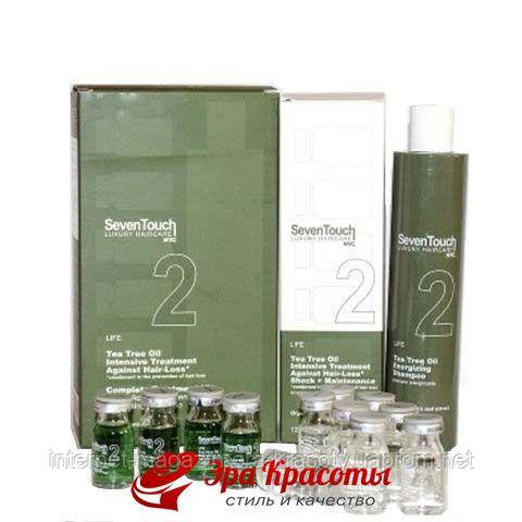 

Набор средств от выпадения волос Seven Touch 2 Intensive Treatment Kit Against Hair-Loss Punti di Vista (250