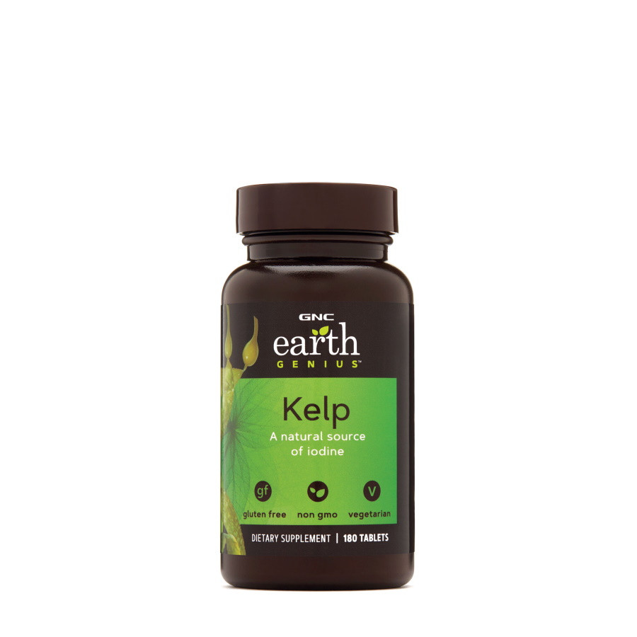 

Натуральная добавка GNC Earth Genius Kelp, 180 таблеток