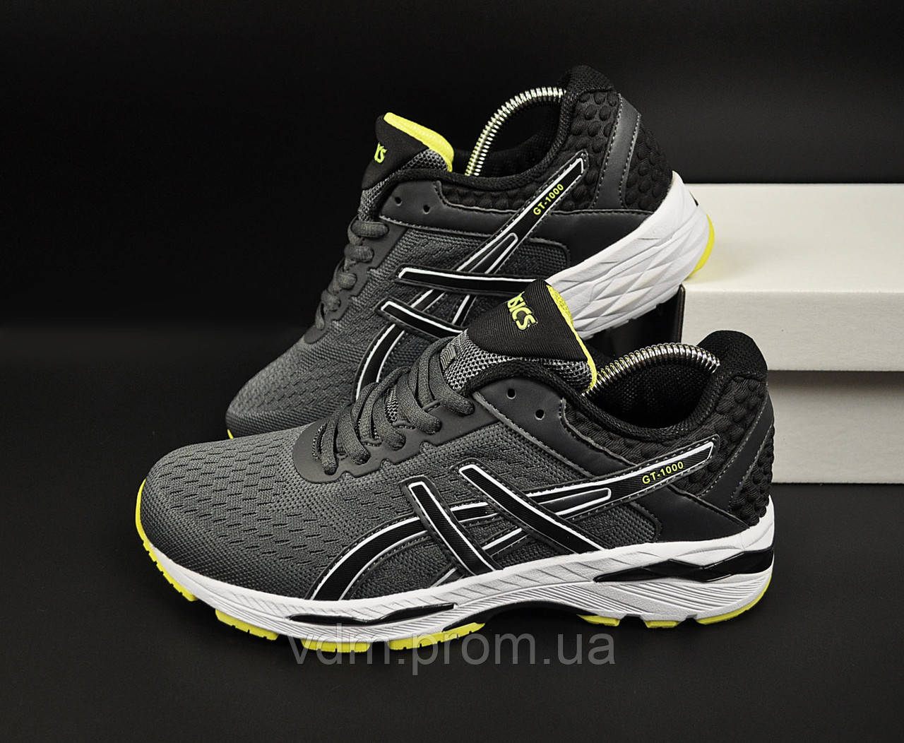 

Кроссовки мужские Asics Gel в стиле Асикс Гель, текстиль, код KR-20947. Серые, Серый