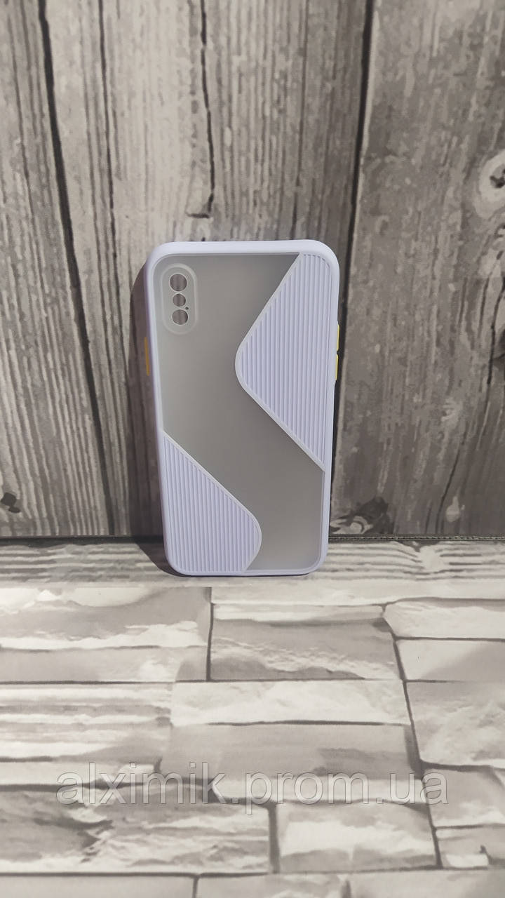 

IPhone X Чохол 2в1 Shadow Matte Case Wave Purple