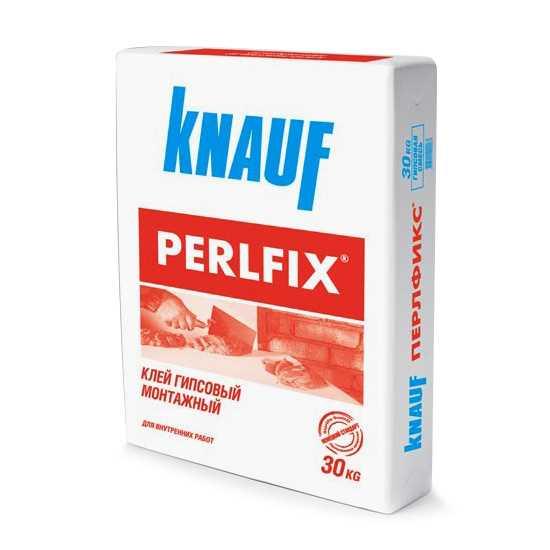 

KNAUF/Сухие гипсовые смеси KNAUF/Клей для гипсокартона Perlfix 30кг. (40шт./поддон)