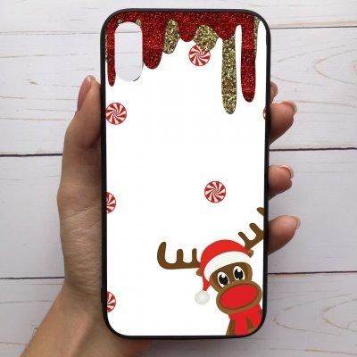 

Чехол Mood для iPhone Xr с рисунком Олень новогодний SKL68-289064, Разные цвета