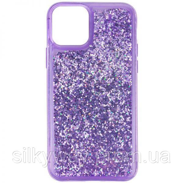 

TPU+PC чехол Sparkle (glitter) для Apple iPhone 12 Pro Max (6.7") (Фиолетовый)