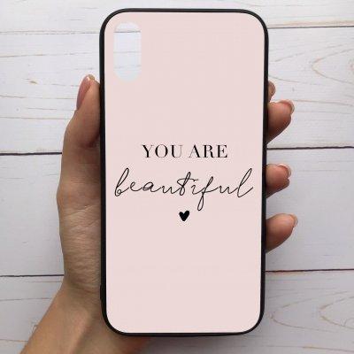 

Чехол Mood для iPhone Xr с рисунком You are beautiful SKL68-286577, Разные цвета
