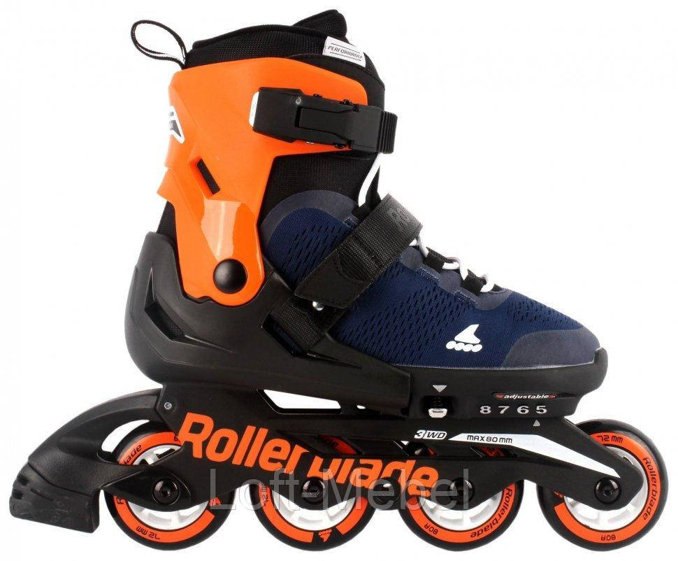 

Ролики детские Rollerblade Microblade Midnight Blue 2020 (Темно-синий, 28-32)