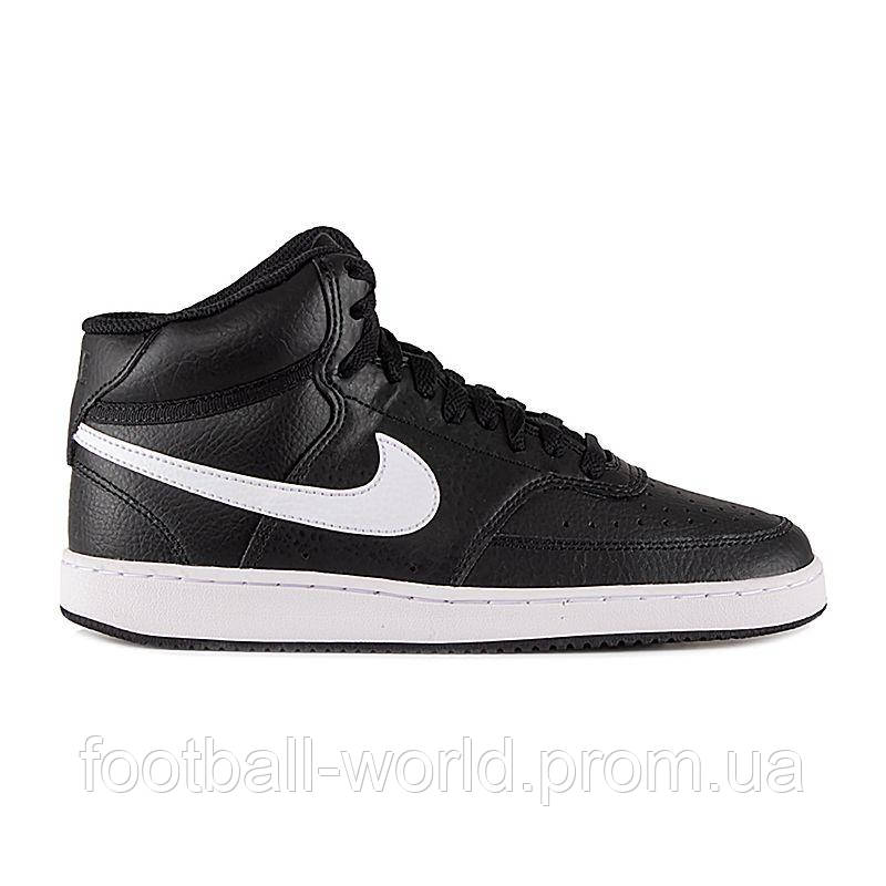 

Кроссовки женские Nike WMNS COURT VISION MID CD5436-001, Черно-белый