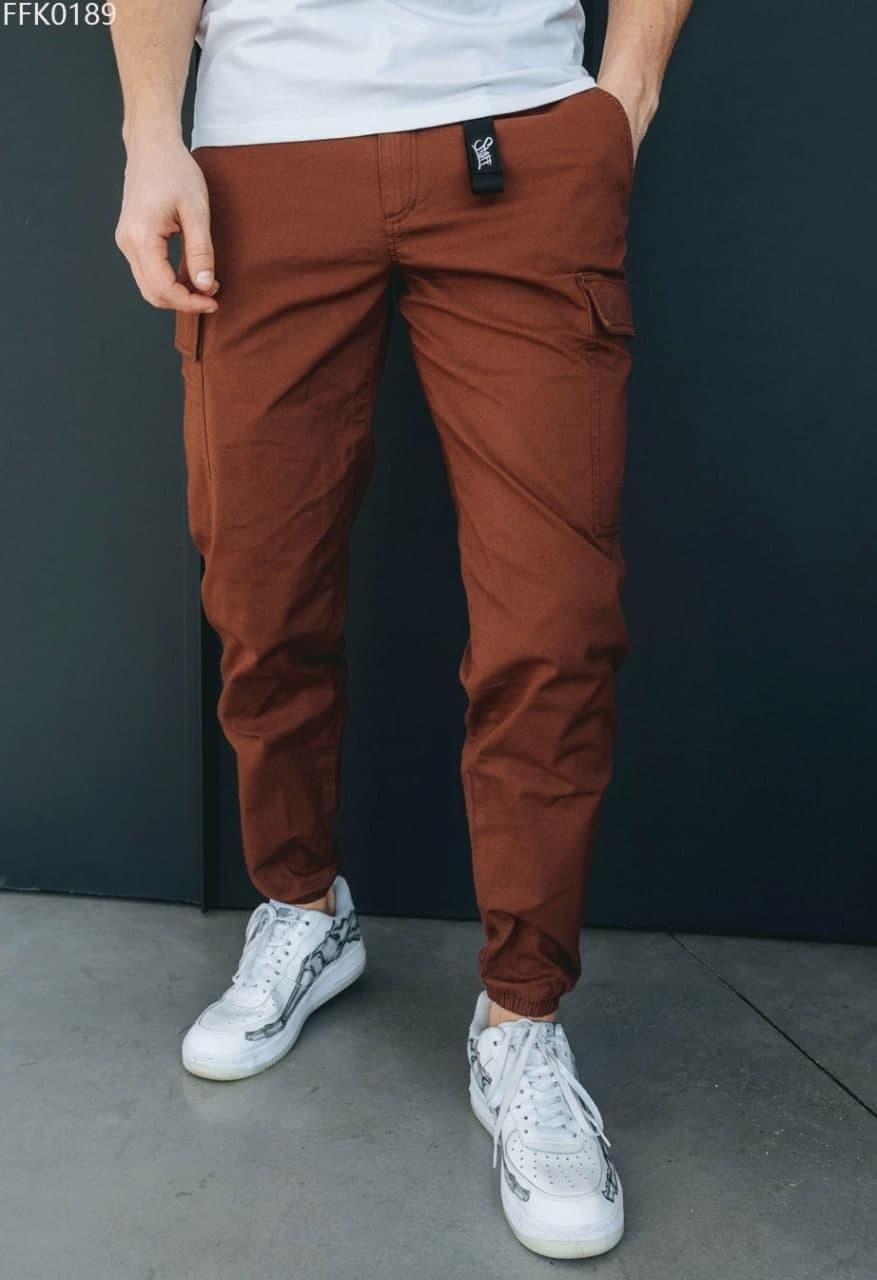 

Мужские спортивные штаны Staff cargo IDEE brown, Коричневый