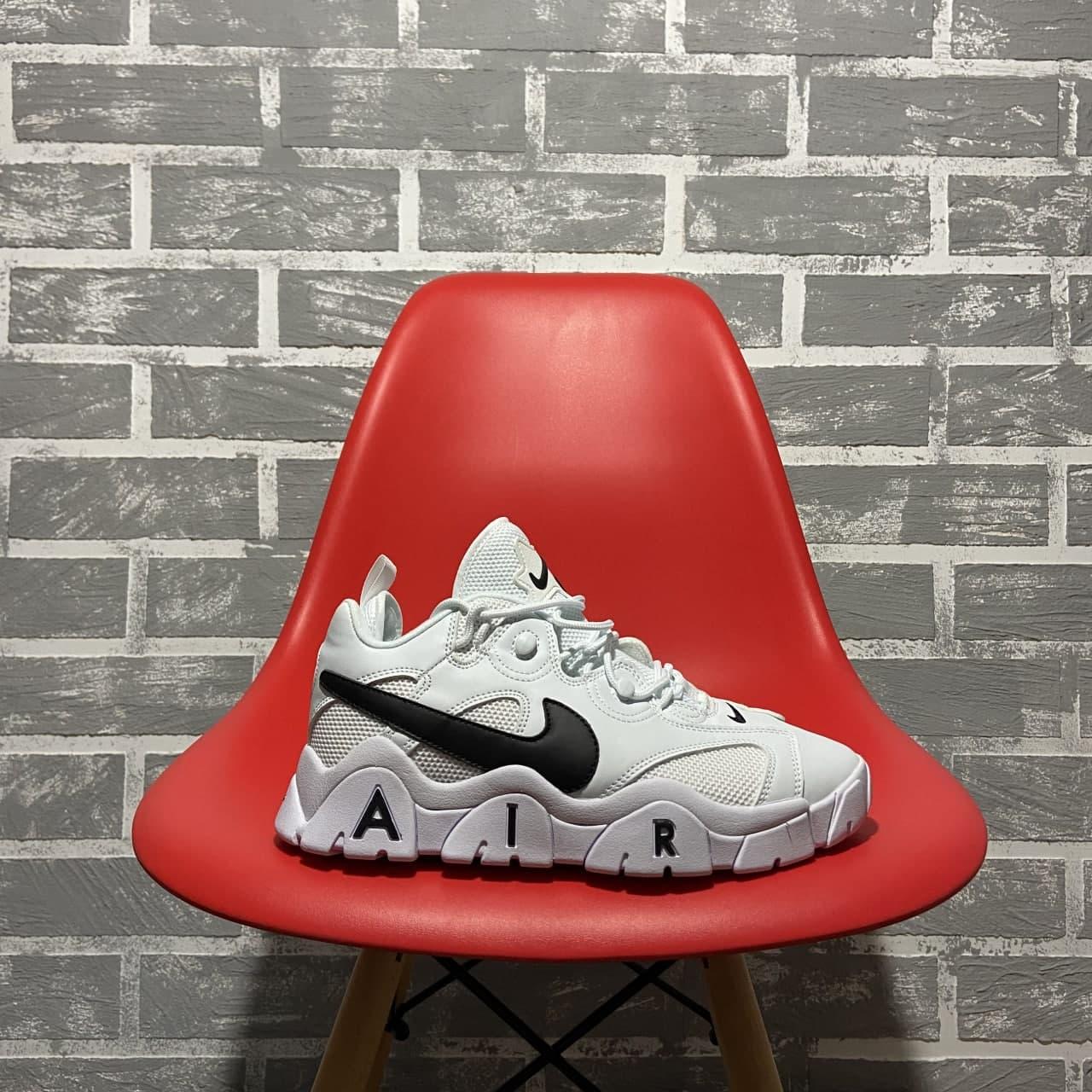 

Мужские Кроссовки Nike Air Barrage White / Найк Аир Бараж Белые 42, Белый