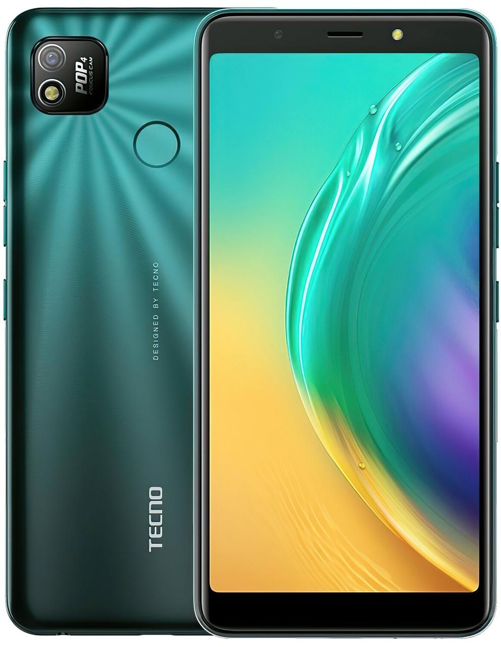 

Мобильный телефон TECNO BC2c (POP 4) 2/32Gb Ice Lake Green (4895180763106