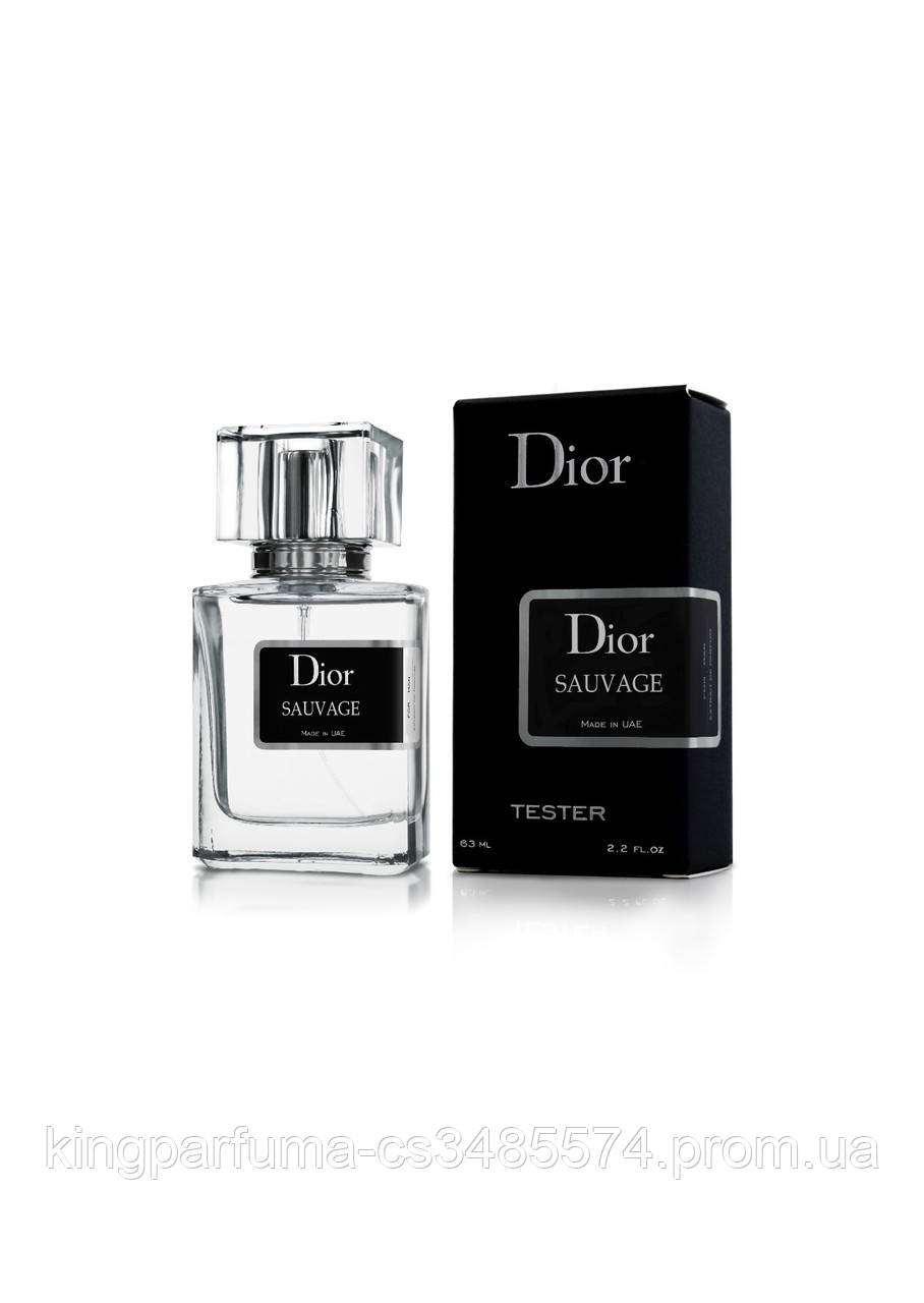 

Тестер Extrait DE Parfum мужской Dior Sauvage 63 мл