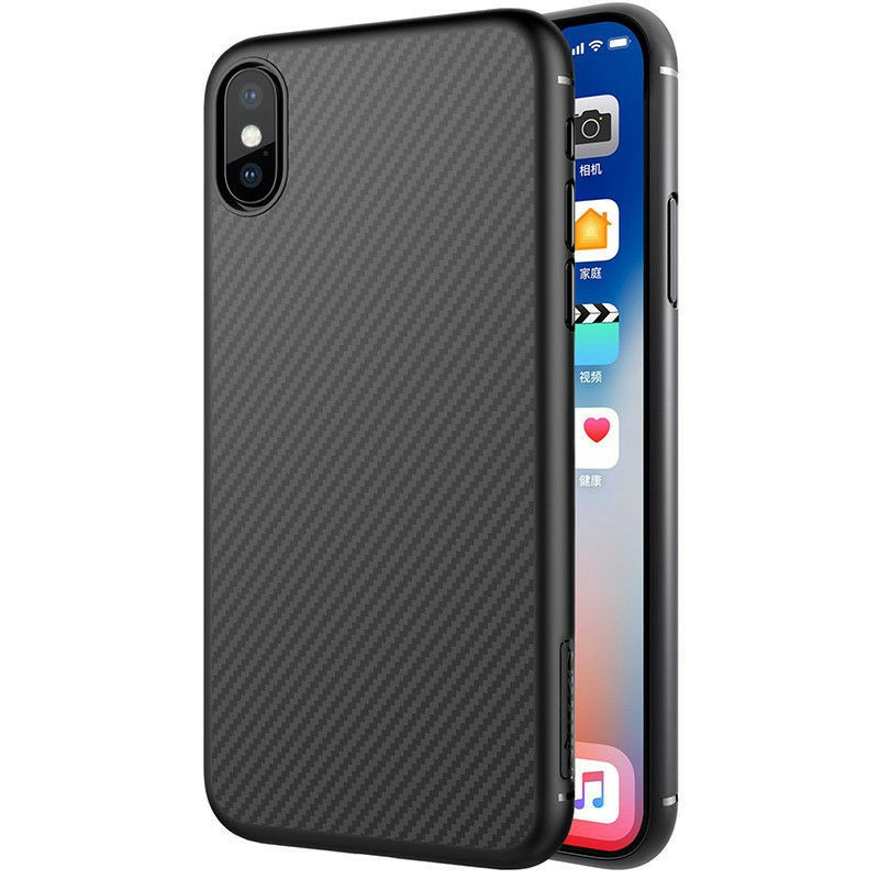 

Чехол Nillkin iPhone X - Synthetic Fiber + iron (Black)