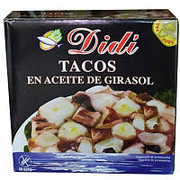 Осьминог в подсолнечном масле Tacos en aceite de girasol Didi 266г Испания