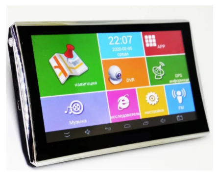 

GPS Навигатор - 7" android A7001S с видеорегистратором