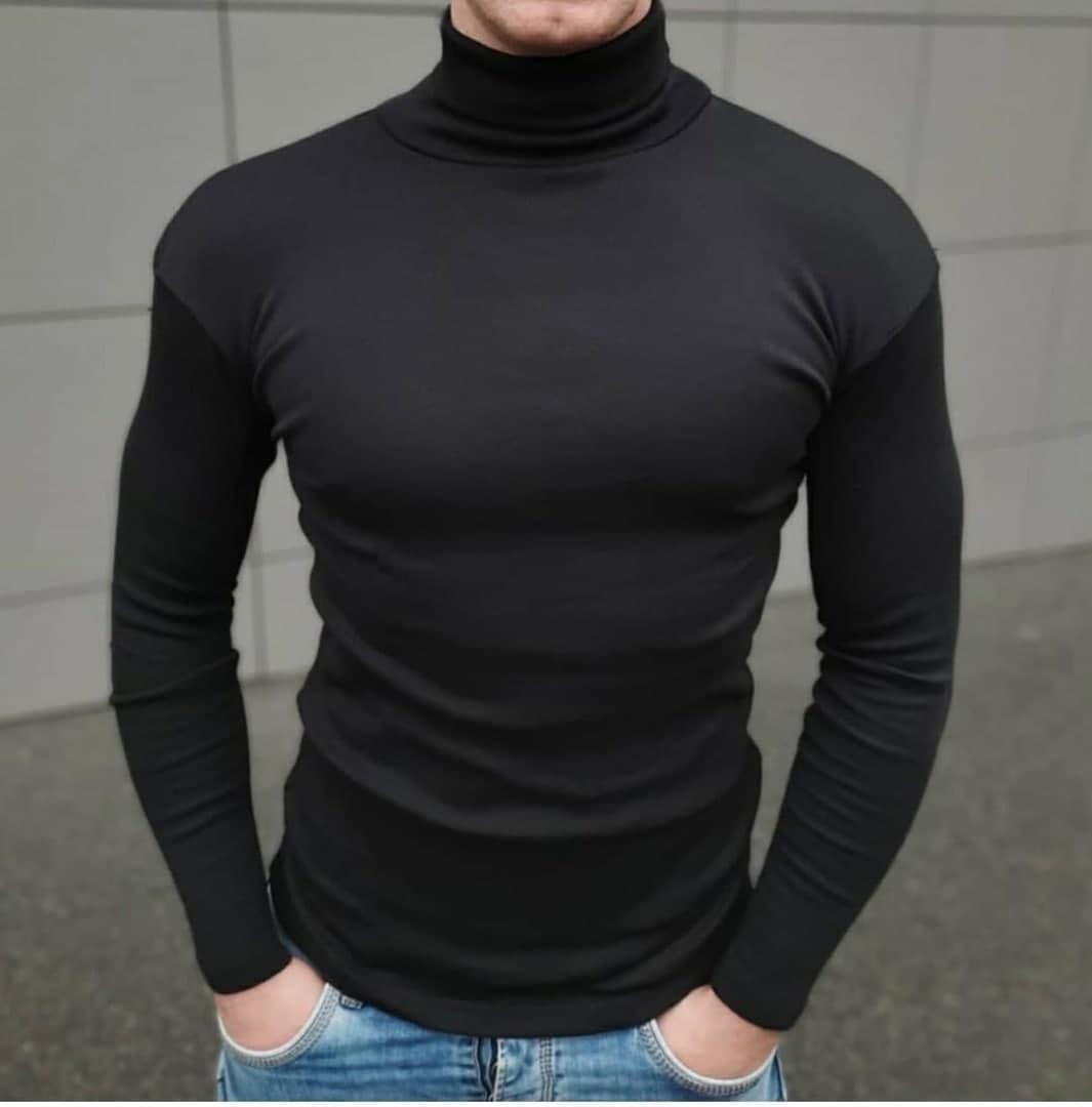

Мужской гольф черный. Код pdnl