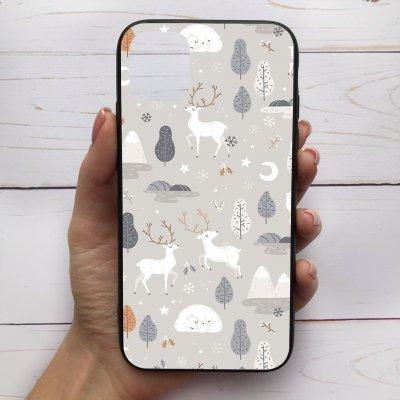 

Чехол Mood для iPhone 12 Mini с рисунком Зимние животные SKL68-289346, Разные цвета