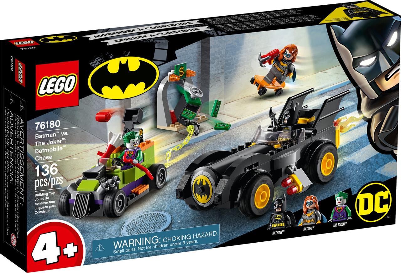 

LEGO® 76180 DC Super Heroes - Бэтмен против Джокера: Погоня на Бэтмобиле PREMIERA MAJ