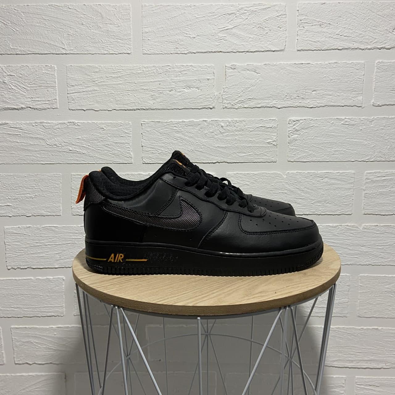 

Мужские Кроссовки Nike Air Force 1 Low Black Orange / Найк Аир Форс 1 Лоу Черный Оранжевый 41