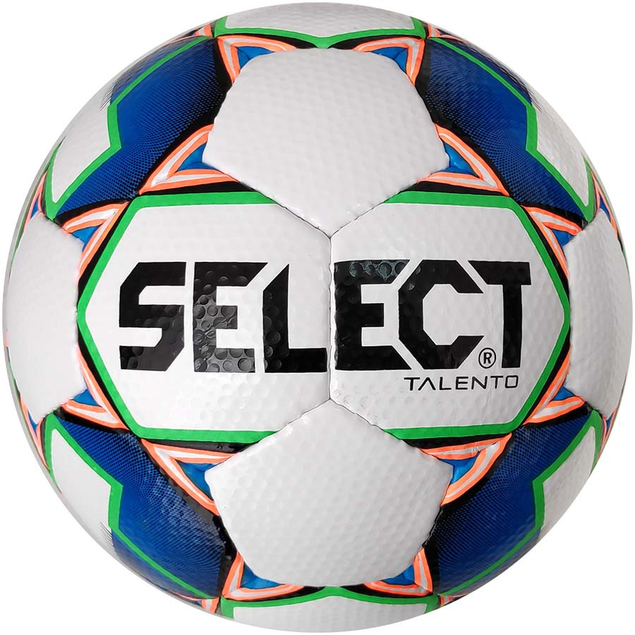 

Мяч футбольный SELECT Talento (305) бел/син, размер 4