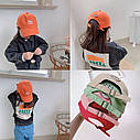 Дитяча кепка Бейсболка M&m's (Эмемдемс) з гнутим козирком Помаранчева 2, Унісекс, фото 10