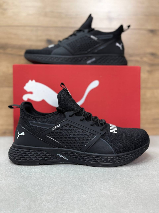 

Мужские кроссовки Puma Netfit Black (SD-16)