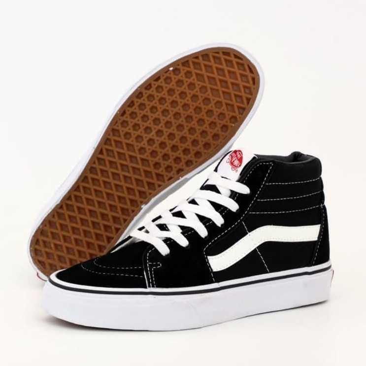 

Женские кеды Vans Sk8-Hi, черно-белый, Китай 40 (КД-4)