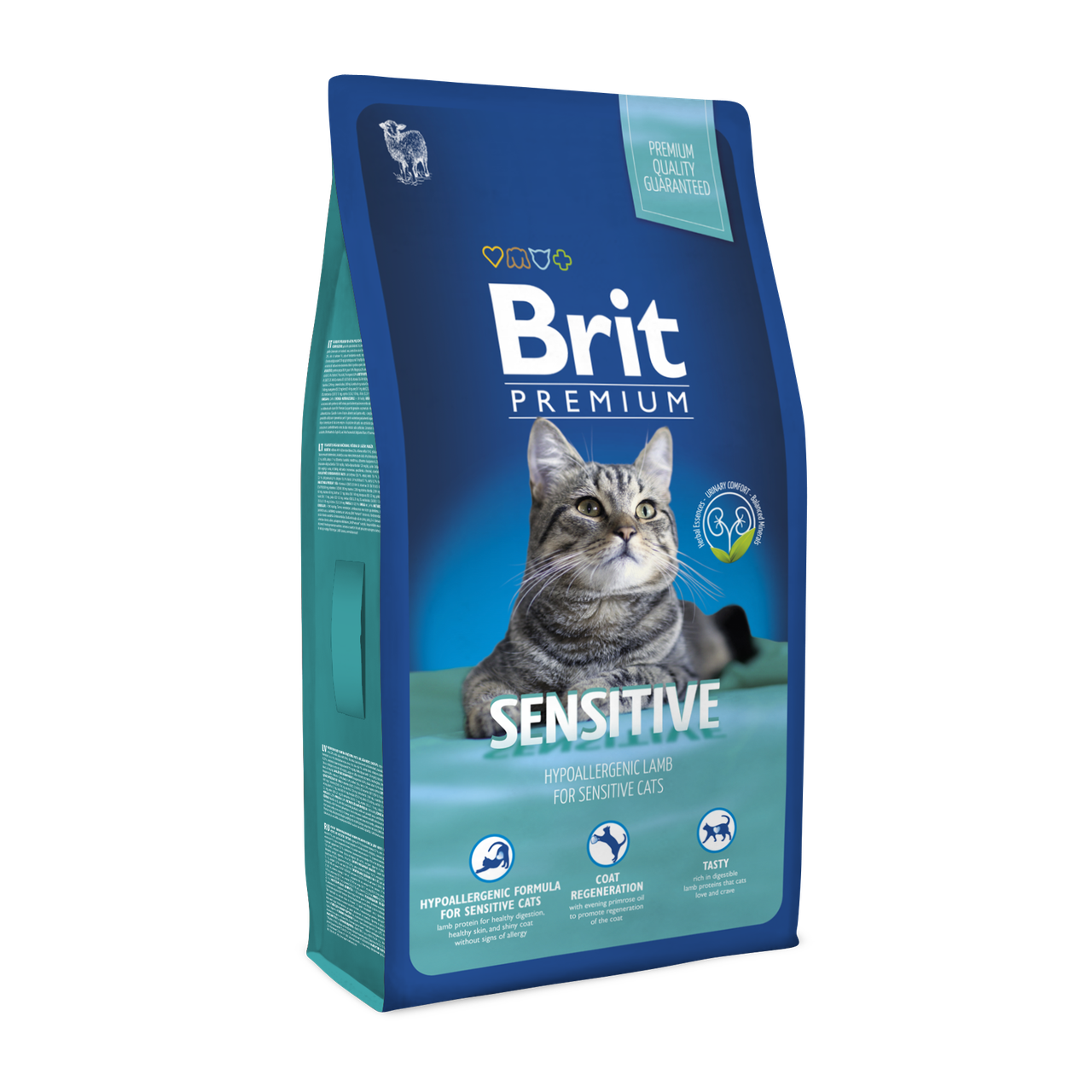 

Сухой корм Brit (Брит) Premium Cat Sensitive 1,5 кг для кошек с чувствительным пищеварением