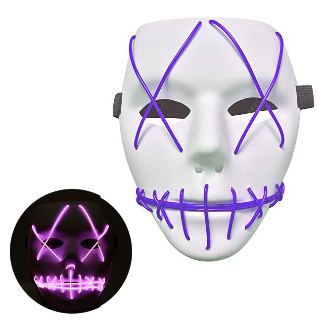 

Неоновая Маска для вечеринок с подсветкой Led Mask 1 Violet SKL25-149770