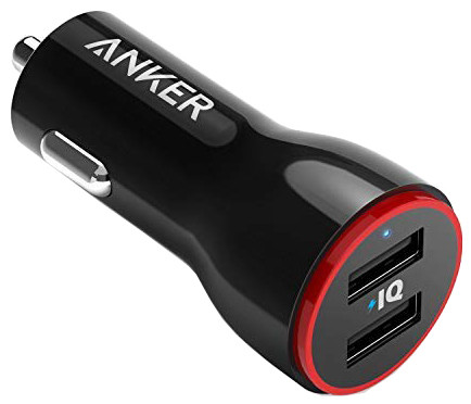 

Автомобильное зарядное устройство Anker PowerDrive 2 24W 2xUSB V3 Black (6497107)