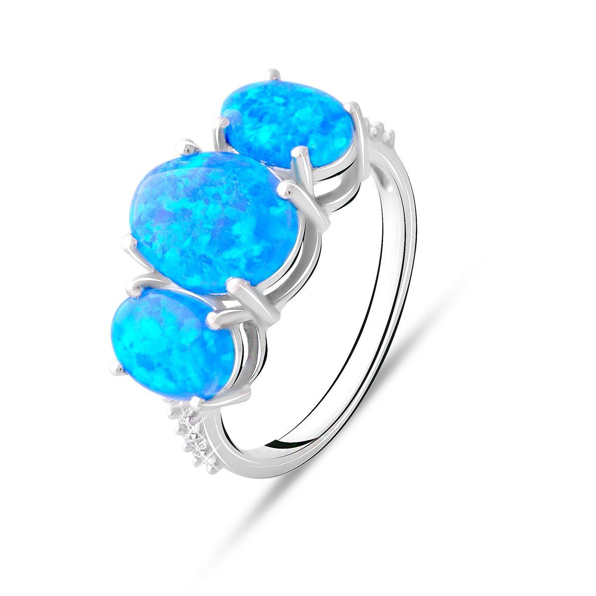

Серебряное кольцо ShineSilver с опалом 2.383ct (2072591) 19 размер 2.98, 18.5