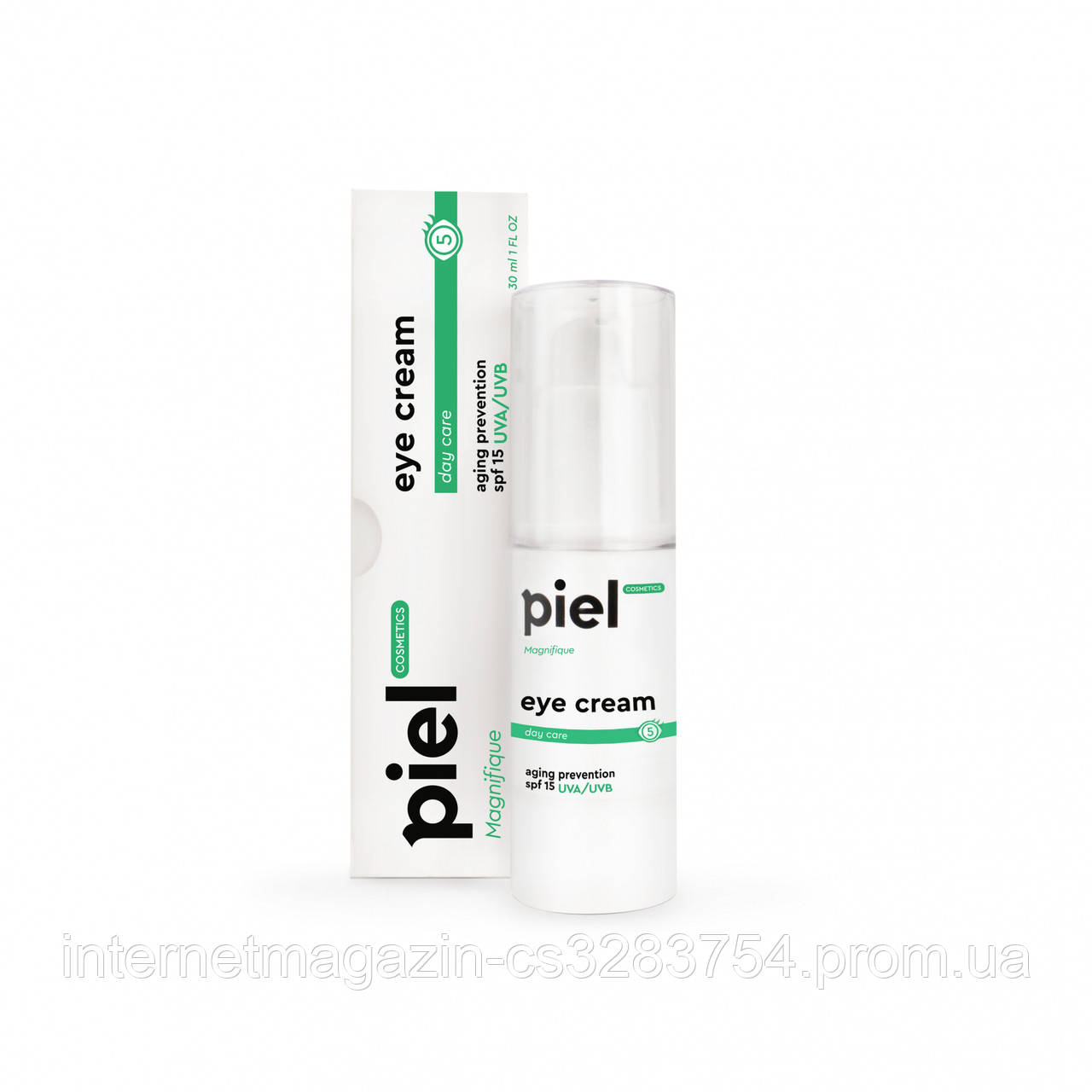 

Активуючий денний крем для контуру очей Piel Cosmetics Eye Cream SPF 15 30 мл