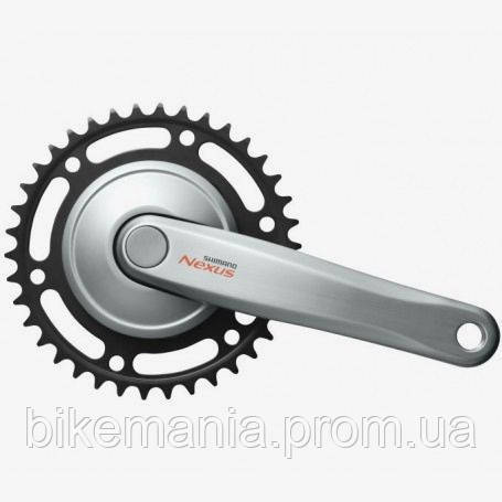 

Шатуни Shimano FC-C6000 NEXUS, 170мм, 38зуб. срібл.