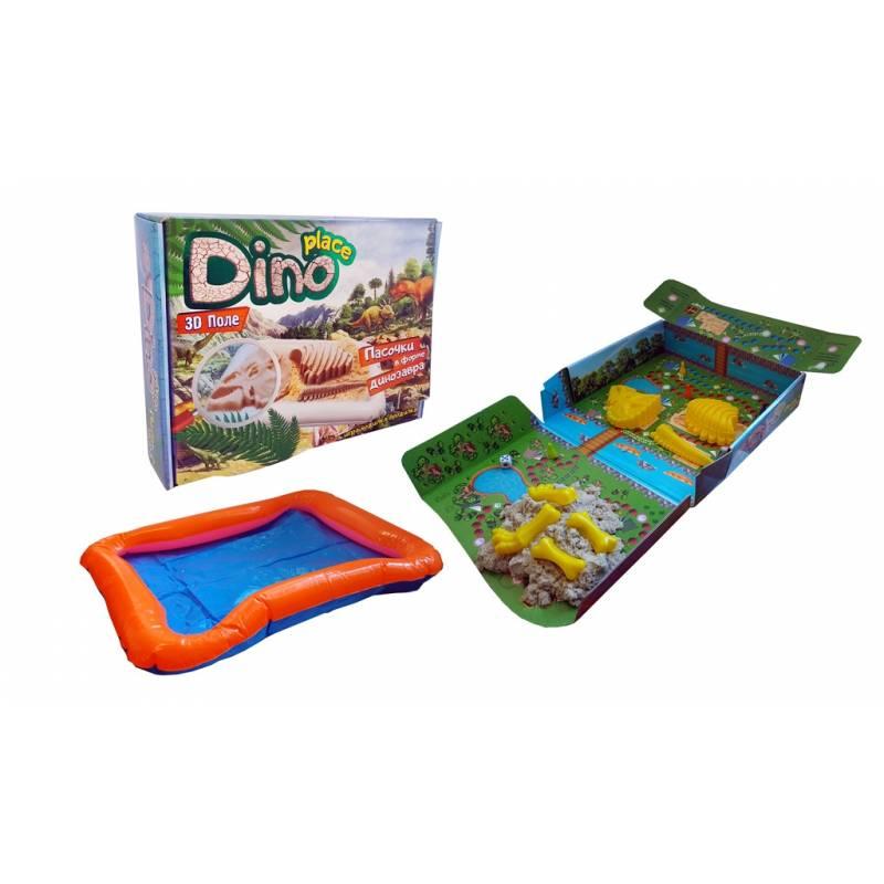 

Кинетический песок "Dino place" в коробке STRATEG