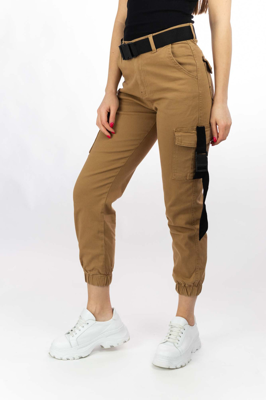 

752 Джогери cotton camel